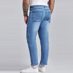 Nouveau design, confortable, coupe régulière, qualité supérieure, pantalon en denim tendance pour hommes - Product Image 2