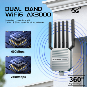 CP520 X75เราเตอร์กลางแจ้ง5G 5G สายคู่กันน้ำ IP67 2.5Gbps อินเทอร์เฟซความเร็วสูง IPQ5018 AX3000 - Product Image 2