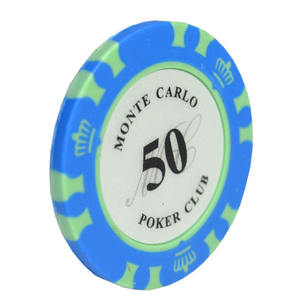 ชิปโป๊กเกอร์ดินเหนียว14gm คาสิโนดินโลโก้แบบกำหนดเองพร้อมถาดสำหรับความบันเทิง - Product Image 2