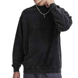 เสื้อสเวตเชิ้ตย้อมสีแบบแอซิดวอชสำหรับผู้ชาย ปี 2026 เนื้อผ้านุ่ม สวมใส่สบาย เหมาะสำหรับใส่ลำลอง ออกกำลังกาย และสไตล์ชุดประจำวัน - Product Image 2