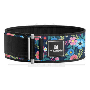 Cinturón de gimnasio para levantamiento de pesas, sublimación profesional, entrenamiento de fuerza, logotipo personalizado, cinturones autoblocantes de nailon Unisex - Product Image 4