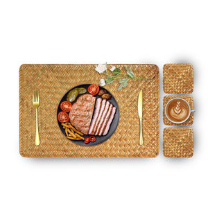 Vietnam Natural Material Mats 2021 Collection Bamboo Water Hyacinth <b>Seagrass</b> <b>Placemats</b> & Pads-Eco-Friendly & Stylish - Product Image 2