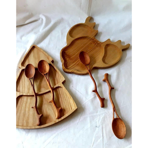 Vietnam Natural Wooden Spoon for Salad Mixing Baking and <b>Kitchen</b> <b>Accessories</b> - Product Image 1