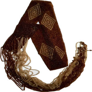 Ceinture perlée en coton pour femmes mode sac noir blanc Western OEM Logo Style boucle tissu emballage pièces couleur usa - Product Image 4