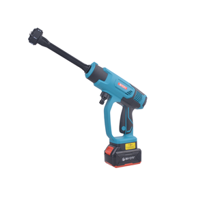 BIYOTI, pistola de agua eléctrica inalámbrica de 20V, lavadora de coche inalámbrica portátil de alta presión, limpieza sin escobillas, herramientas de limpieza de coches - Product Image 1