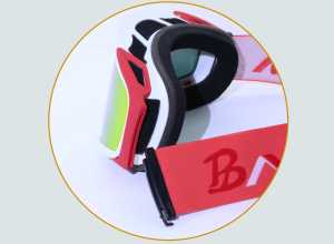 <span class=keywords><strong>Gafas</strong></span> de esquí con lente recubierta de espejo esférico UV antivaho OEM de alta calidad - Product Image 3