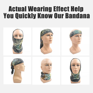 Multifunction Cycling Neck Gaiter Seamless Tube Polyester Custom Bandana <b>Face</b> Scarf Balaclava Customized Bandanas DDP Shipping - Product Image 6