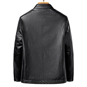 Venta al por mayor de diseño personalizado Casual chaquetas de piel de oveja de calle alta de invierno chaqueta cálida de fabricación Pakistán venta chaqueta para los hombres - Product Image 5