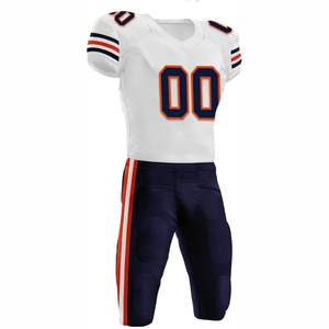 Maillot de football américain de haute qualité à manches courtes, impression de logo personnalisée, respirant, unisexe, grande taille, protection UV - Product Image 3