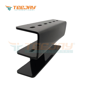 Soporte de Acrílico Negro de la Mejor Calidad para Pinzas de Cejas y Pestañas, Exhibidor Decorativo de Seis Orificios para Pinzas - Product Image 3