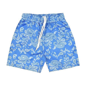 New Arrivals High Street 100% Poliéster Sólido Pantalones cortos de playa para hombres MOQ bajo Malla de costura de 6 pulgadas Impresión de transferencia de calor Ecológico - Product Image 4