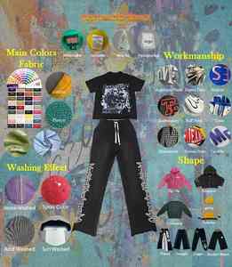 ชุดวอร์มลำลองสำหรับผู้ชายผ้าคอตตอนสีพื้นใส่สบายชุด100% แบบลำลองสำหรับฤดูหนาว - Product Image 3