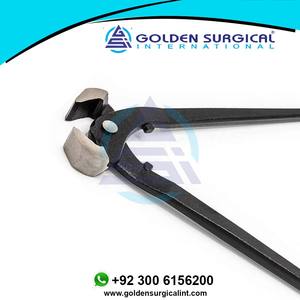 คีมตัดปลายแหลมสำหรับงานหนัก14นิ้วเครื่องมือดูแลเท้าม้ารองเท้าสำหรับสัตวแพทย์ - Product Image 4