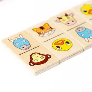 Gioco di Domino in Legno Personalizzato Zubbi, Giocattoli Promozionali Personalizzabili - Product Image 2