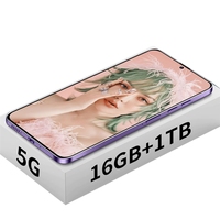 Téléphones portables originaux 7.3 pouces 20 Pro 16 Go + 1 To 5G, téléphone mobile 7800 mAh, double carte SIM, téléphone Tecno Beauty