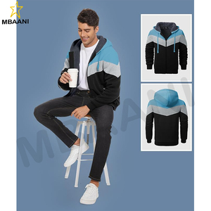 Sweat à capuche zippé en polaire thermique, veste d'hiver épaisse et chaude pour homme - Product Image 6