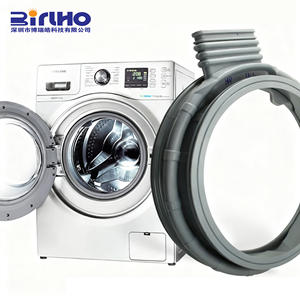 Joint d'étanchéité en caoutchouc authentique pour <span class=keywords><strong>porte</strong></span> de lave-<span class=keywords><strong>linge</strong></span>/séchoir électrique DC64-01827A – Haute qualité, durable, écologique, garantie 3 ans, compatible - Product Image 4