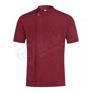 เสื้อโค้ทเข้ารูปแขนยาวผ้าฝ้ายสำหรับผู้บริหาร, เสื้อโค้ทสำหรับร้านอาหารและเครื่องแบบบาร์ - Product Image 4