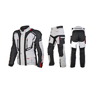 Traje de moto para hombre Cordura Racing impermeable chaqueta de moto pantalón blindado - Product Image 1