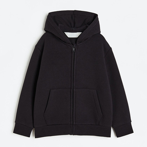 Veste à capuche en molleton à fermeture éclair complète pour garçon et fille Veste à capuche durable et chaude pour les sports scolaires et les vêtements décontractés - Product Image 1