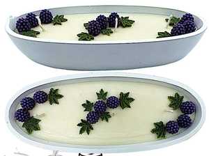 เทียนหอมขี้ผึ้งดอกไม้หรูหราทันสมัยเทียนหอมตกแต่งแบบพรีเมี่ยมกลิ่นหอมหรูหราสำหรับคริสต์มาสตรุษจีนวันหยุดปีใหม่ - Product Image 4