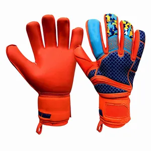 Custom Goal Keeper Handschoenen In Multi Color Full Finger Custom Design Sport Wear Goal Keeper Handschoenen Met Custom Logo Bedrukt