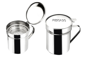Contenitore per olio e grasso in acciaio inox con scritta "fish", 500 ml. (Ibili 700002) - Product Image 1