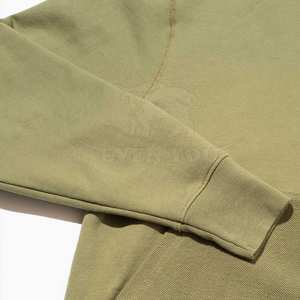 Sudadera con capucha reversible de corte regular con cremallera, tejido de punto sólido y acogedor, costuras duraderas para usar en capas, colección de invierno, informal - Product Image 6