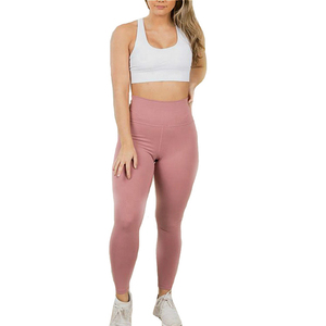 Gym Fitness Spandex Polyester Material High Quality <b>Women</b> Two Piece <b>Legging</b> and Bra Set Quick Dry Woman Yoga Wear Sets All Size - Product Image 1