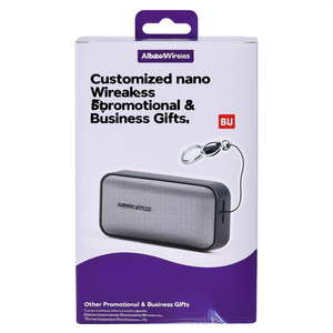 Haut-parleur sans fil nano personnalisé pour cadeaux promotionnels et d'affaires - Product Image 2
