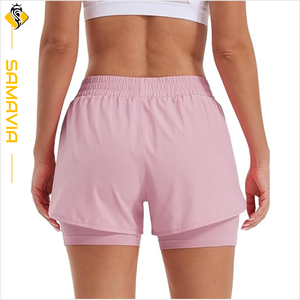 Shorts pour femmes Short de course à séchage rapide pour femmes Short de femme léger et respirant pour l'entraînement Prêt à expédier eu, tendance américaine - Product Image 3
