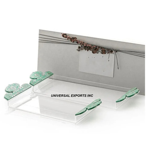 Bandeja redonda de madera para chocolate Bandeja de servicio hecha a mano de buena calidad Bandeja de chocolate de madera de lujo de calidad superior - Product Image 3