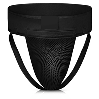 Protège-entrejambe élastique en plastique de haute qualité 2024 pour le karaté et le kickboxing, couleur et taille personnalisables