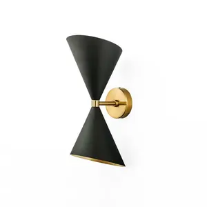 Nouvelle Applique Murale LED Moderne de Luxe en Métal Noir pour Éclairage Intérieur – Meilleure Vente Amazon pour Hôtels et Décoration Domestique – Faible MOQ - Product Image 3