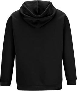 Sweat-shirts à capuche amples pour hommes en coton 100% les plus vendus avec logo personnalisé en gros pour la saison de printemps - Product Image 2