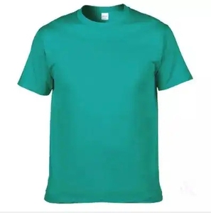 Venta al por mayor 190 gramos de algodón de impresión personalizada Oem logo hombres camiseta en blanco liso camiseta para hombres - Product Image 4