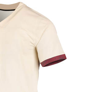 Nuevo diseño de camisetas de béisbol de secado rápido, ropa deportiva de tela transpirable de poliéster, logotipo personalizado, nombre, camiseta de béisbol a la venta - Product Image 3