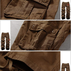 Pantalones Cargo de Algodón 100% para Hombre, Modelo 2026, Corte Ajustado, Casuales, Color Personalizado, Transpirables, Venta al Por Mayor - Product Image 5