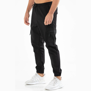Wholesale Ronpex International New Design Men's Casual Solid Color Canvas <b>Trousers</b> Polyester/Cotton Breathable Eco-Friendly - Product Image 2