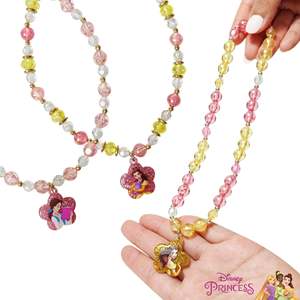 OEM/ODM Customizable 9pc Princess Belle Play Accessory Dress Direct Factory Price Fashion Jewelry <b>Sets</b> Including <b>Bead</b> Necklace - Product Image 3