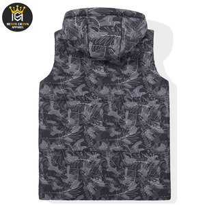 Chaleco acolchado ecológico para hombre, Abrigo acolchado de tela reciclada, OEM/ODM, Mejor Proveedor sostenible, chaleco acolchado de invierno para hombre - Product Image 2