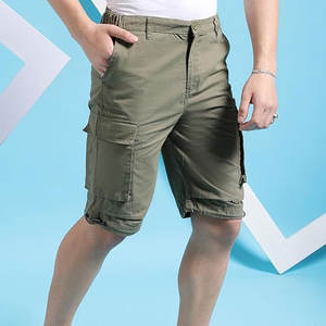 2024 nouvel été personnalisé Fitness Cargo Shorts pour hommes 6XL taille coton Shorts motif décoration usine directe pas cher prix - Product Image 3