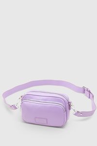 Púrpura claro Fabricante Personalizado de alta calidad de cuero PU Bolsos de hombro para mujer Monedero y bolsos para mujer Bolsos de hombro - Product Image 3