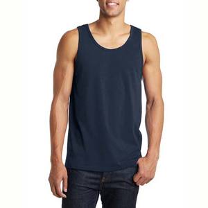 Débardeurs en coton et polyester pour hommes, couleur unie, gym, fitness, chemises d'entraînement décontractées, vêtements d'été respirants - Product Image 4