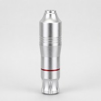 Machine à tatouer rotative en acier inoxydable avec moteur puissant, cordon RCA et pistolet à cartouche pour débutants - Vente en gros