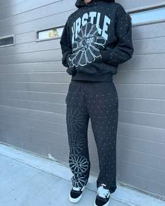 Traje de sudor para hombre más vendido de calidad superior Color sólido Hombres cómodos Trajes de sudor para la venta - Product Image 4