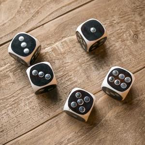 Dés décoratifs avec plateau, articles d'accentuation pour la décoration de table, ensembles de cadeaux - Product Image 4