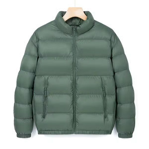 Veste matelassée surdimensionnée pour homme avec logo personnalisé, vêtements de rue, veste d'hiver épaisse et chaude, veste d'hiver pour homme - Product Image 4