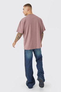 Camiseta Extra Grande de Cuello Extendido y Hombros Caídos para Hombre, Personalizable con Logotipo, 100% Algodón, Transpirable, de Secado Rápido - Product Image 3
