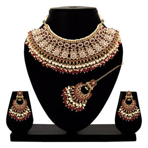 Delicate Oval Grace Wedding Collection Gargantilla Collares conjunto - Product Image 1